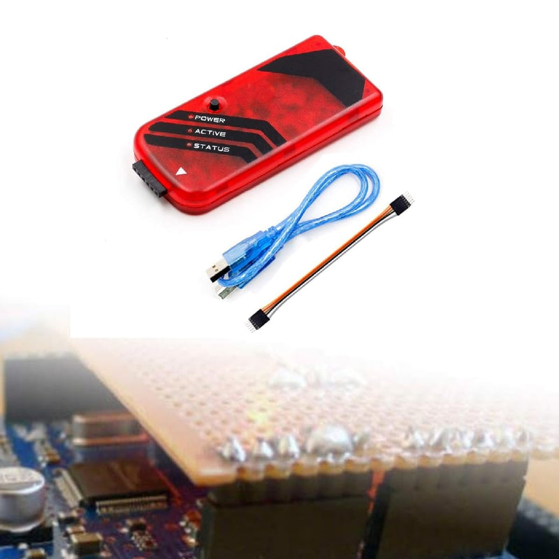 ARCELI PICKIT3 PIC Kit3 Simulator PICKit 3 Microcontroller Programmer Emuator USB Cable Dupond Wire, For developing programs, debugging and developing PC software and hardware