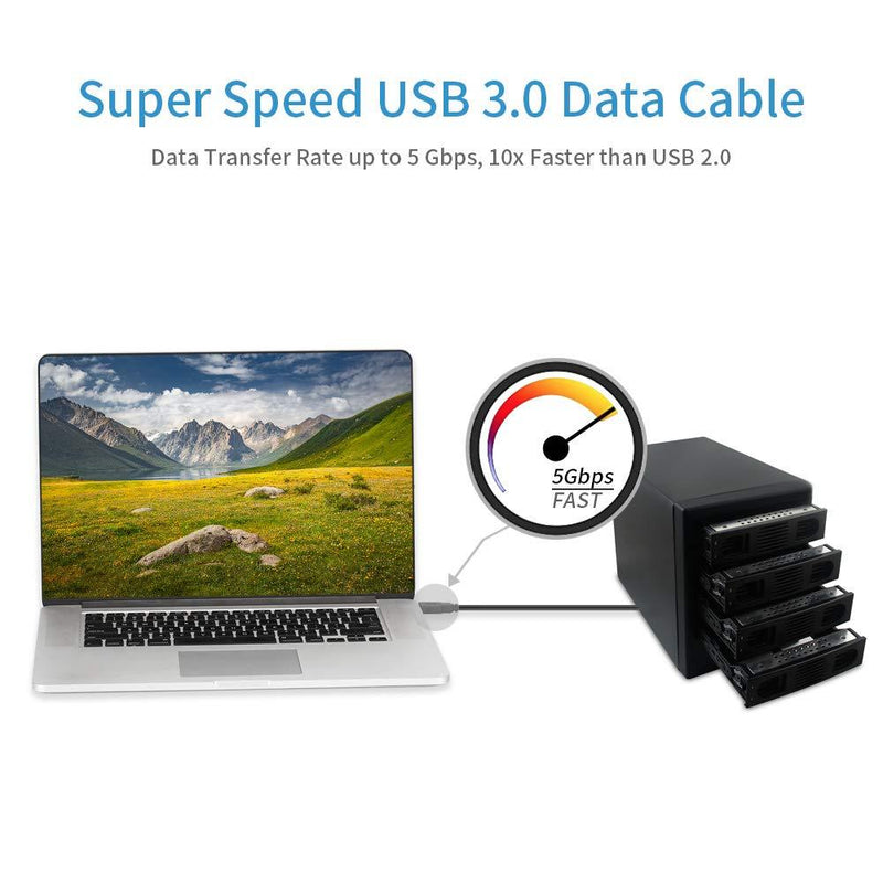 USB Cable Male to Male 10 feet,USB to USB 3.0 Cable A Male to A Male for Data Transfer Hard Drive Enclosures, Printers, Modems, Cameras, Laptop Cooler