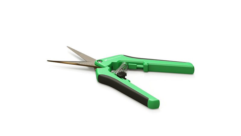 Happy Hydro Trimming Scissors with Straight Tip Titanium Coated Blades 1