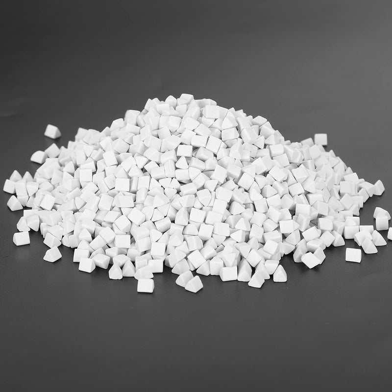 Grinding Triangle, Triangle Tumbling Filler, Ceramic Jewelry Polisher For Vibration Polishing Grinder, All Kinds Of Cups, 4Mm, 500G