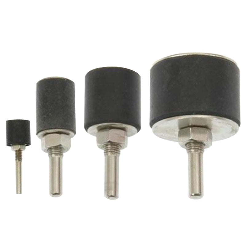 20-piece set: 4x sanding rollers 1/2" 3/4" 1" 1.5" with 16 sanding rollers K80 + K120