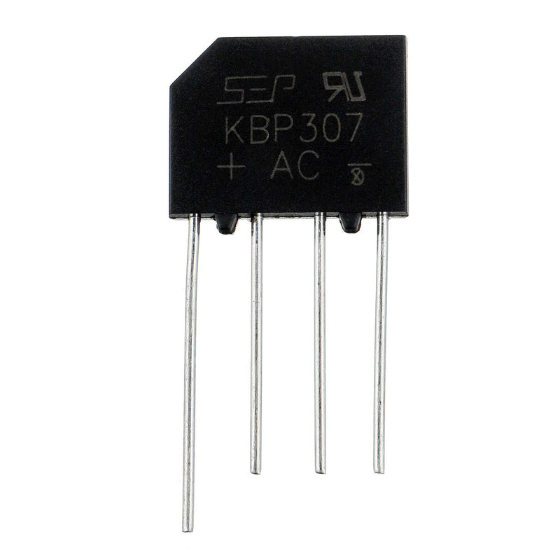 BOJACK KBP307 Diode Bridge Rectifier 3A 700V Power diode Electronic Componentsï¼ˆPack of 20 pcsï¼‰