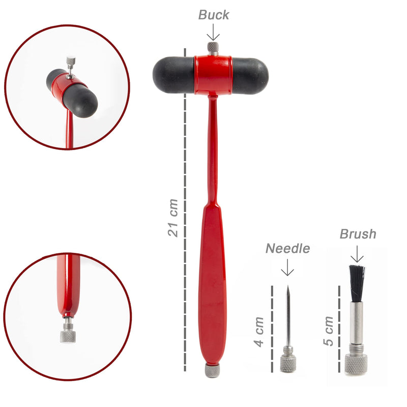 GiMa 31255 Neurological Hammer Dejerine Color, Pack 1