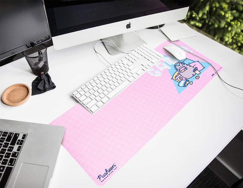 ERIK - Pusheen Rose Collection XXL Mouse Mat - Desk Pad - 80 x 35cm