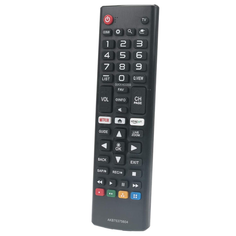New AKB75375604 Replace Remote Control fit for LG 4K Smart LED LCD TV 43UK6300PUE 49UK6300PUE 55UK6300PUE 65UK6300PUE 75UK6570PUB 75SK8070PUA 55SK9000PUA 75UK6190PUB 86UK6570PUB UK6500AUA 60UK6090