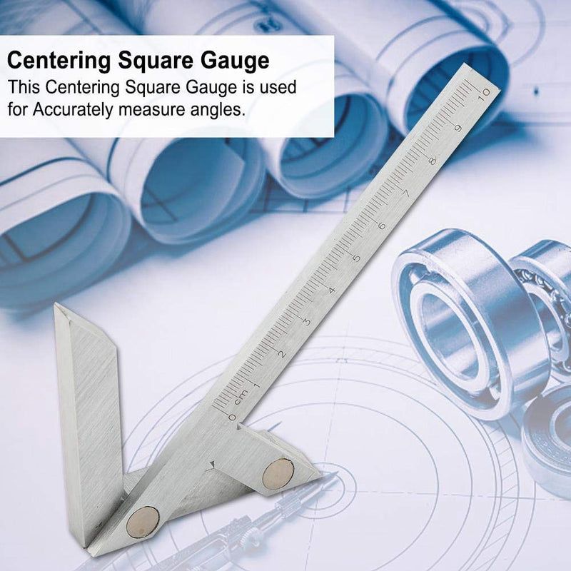 Centering angle 100 x 70 mm industrial precision center gauge central gauge round rod marking centering knife precision carbon steel