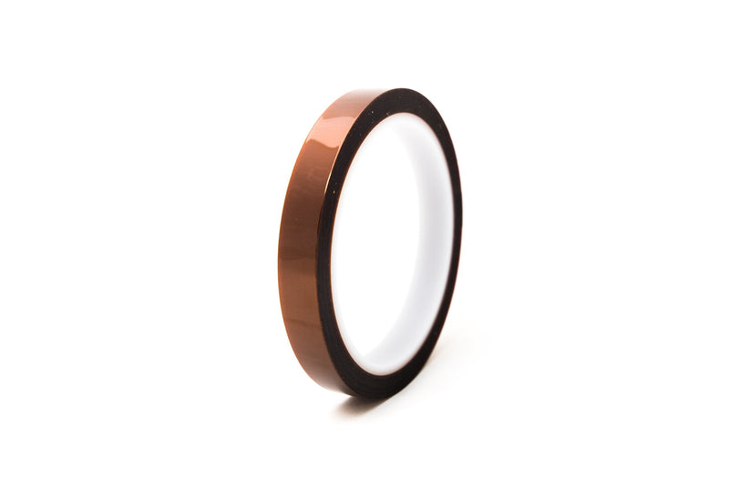 Bertech High-Temperature Kapton Tape, 1 Mil x 1/2 Inch x 36 Yards, 3 Inch Core 0.5 Inches