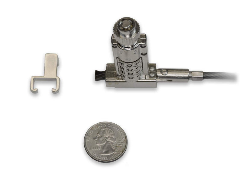 TZ06T Noble Wedge 4 Digit Combination & Barrel Key Lock