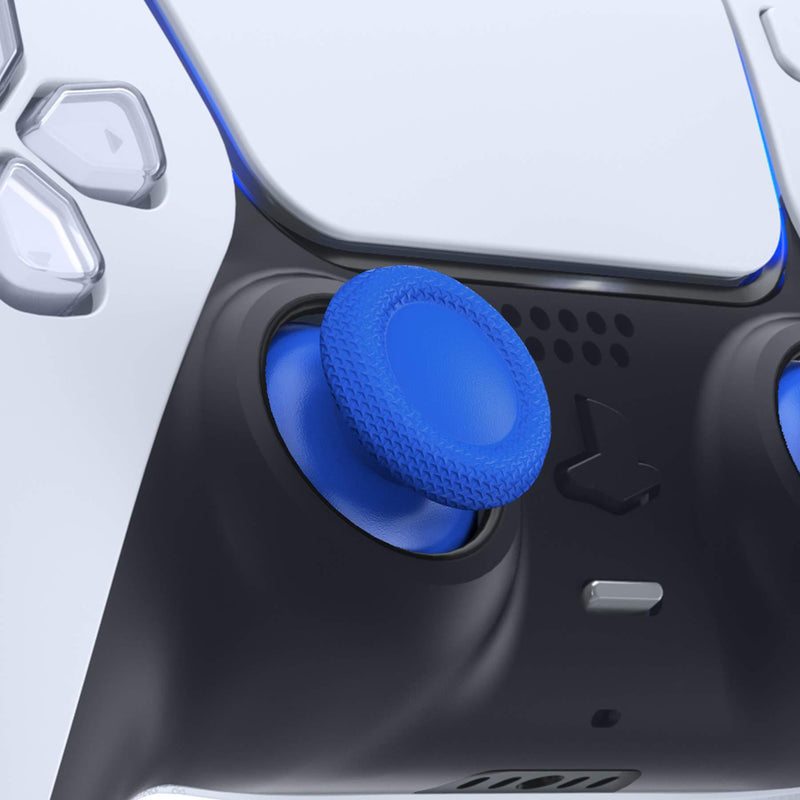 eXtremeRate Blue Replacement Thumbsticks for Playstation 5 Controller, for PS5 Controller Analog Stick, Custom Joystick for PS4 All Model Controller