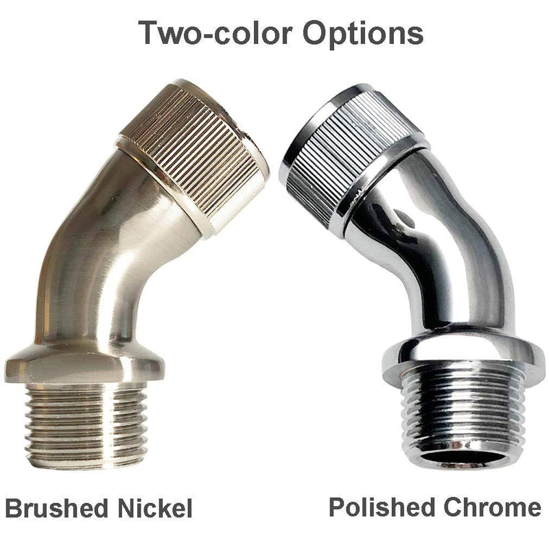 MissMin Elbow Adapter for Shower Head Chrome polished