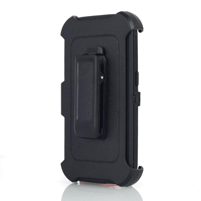 Galaxy S7 Case, AICase [Heavy Duty] [Full Body] Tough 4 in 1 Rugged Shockproof Cover with Belt Clip Armor Protective Cover for Samsung Galaxy S7 (2016) (Black) Black