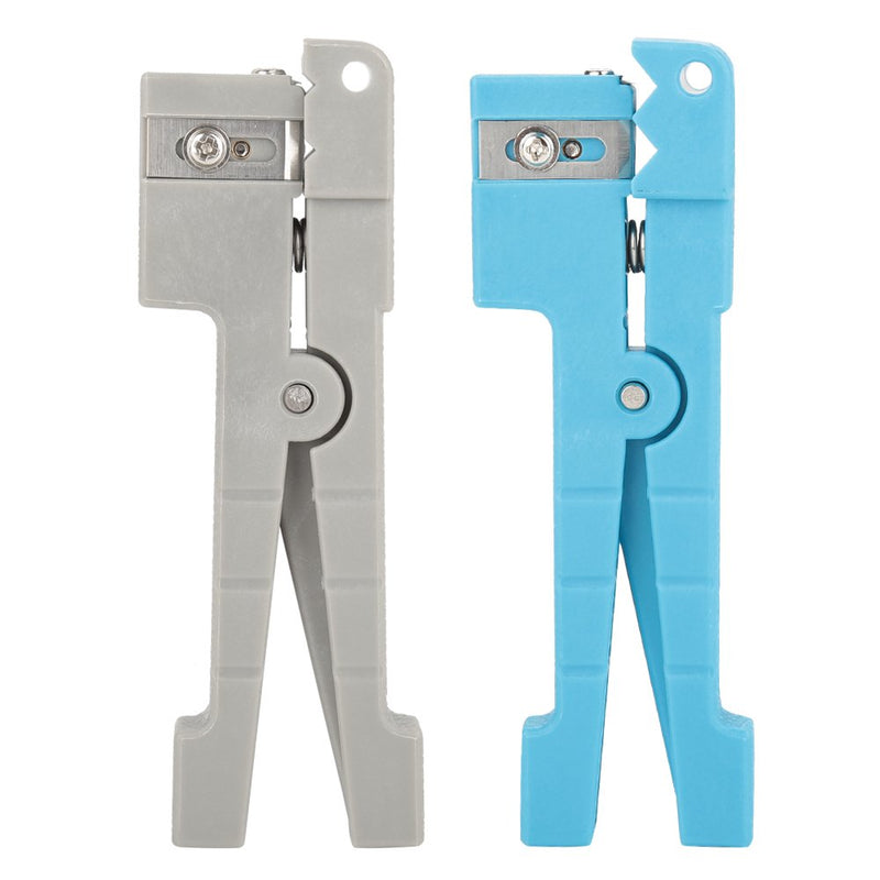 Fiber Optic Jacket Stripper Coaxial Cable Stripping Cutter Tool Cable Cutter Crimper 45-163 + 45-162 45-162+45-163