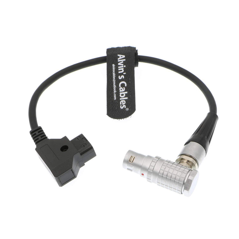Alvin's Cables ARRI Alexa Mini D Tap Power Cable 8 Pin Female Right Angle to D Tap Male Right Angle 8 Pin Normal Cable 25CM