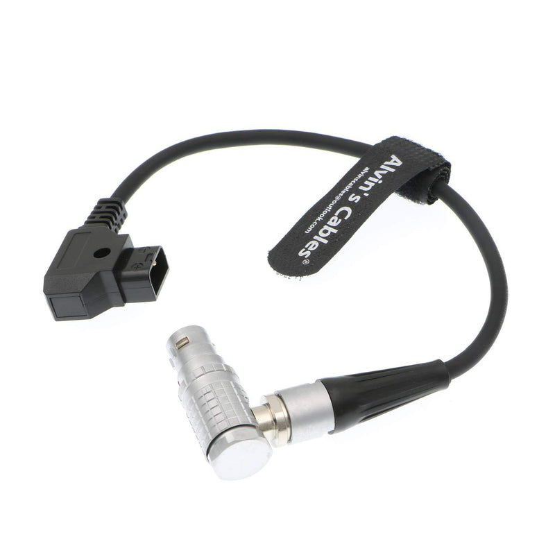 Alvin's Cables ARRI Alexa Mini D Tap Power Cable 8 Pin Female Right Angle to D Tap Male Right Angle 8 Pin Normal Cable 25CM