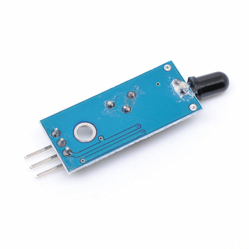 Oiyagai 5pcs IR Flame Sensor Module Detector Smartsense for Temperature Detecting Compatible with Arduino