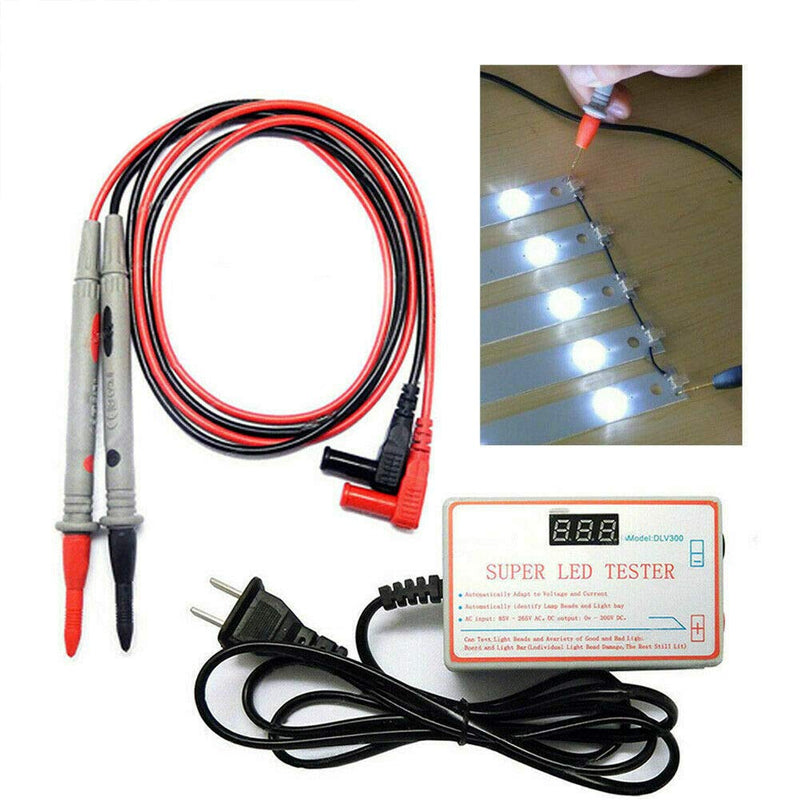 JIUCHEN LED Lamp Bead TV Backlight Tester, Multipurpose Tester for All LED Lights Repair Output 0-300V As Shown