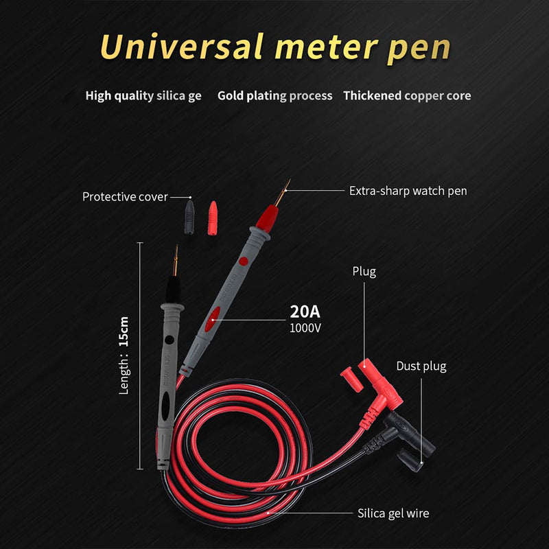 CVERY LED Lamp Bead TV Backlight Tester, Led Light Test Tool for All LED Lights Repair Output 0-300V 93*60*30mm White