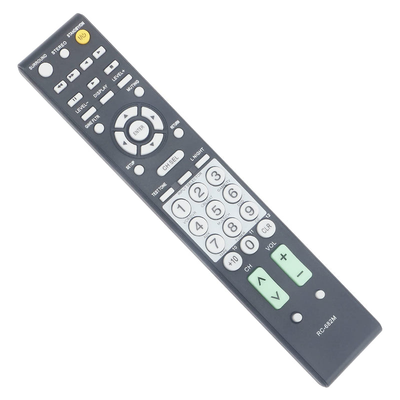 Replacement Remote Control fit for Onkyo AV Receiver RC-682M RC-681M RC-607M HT-R340 HT-R530 HT-R540 HT-R550 HT-SR600 HT-SR800 TX-SR505 TX-SR604 TX-SR60 TX-SA605 TX-SR605 TX-SR605B TX-SA8560 5