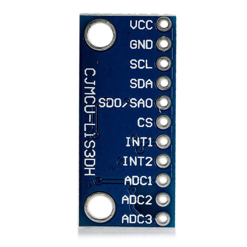 TECNOIOT 5PCS LIS3DH LIS3DSH Three Axis Accelerometer Triaxial Accelerometer Sensor Module