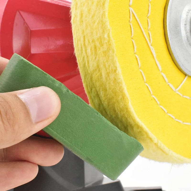 QZATACAEN Buffing Polishing Cutting Compounds 12 Oz. Kit - Green Fine/White Medium/Red Coarse - 3 Pack