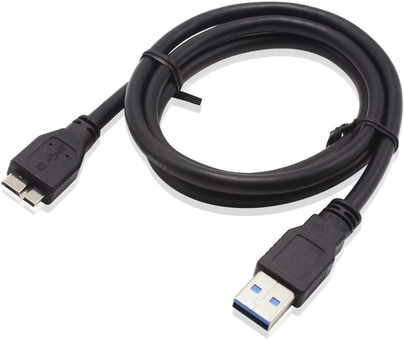 USB 3.0 Micro Cable, ITANDA 3.3ft USB 3.0 A to Micro B Cable Charger Compatible with Samsung Galaxy S5, Note 3, Note Pro 12.2, WD Western Digital My Passport and Elements Hard Drives