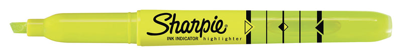 Sharpie Ink Indicator Stick Highlighters, Chisel Tip, Assorted Fluorescent, 5 Count