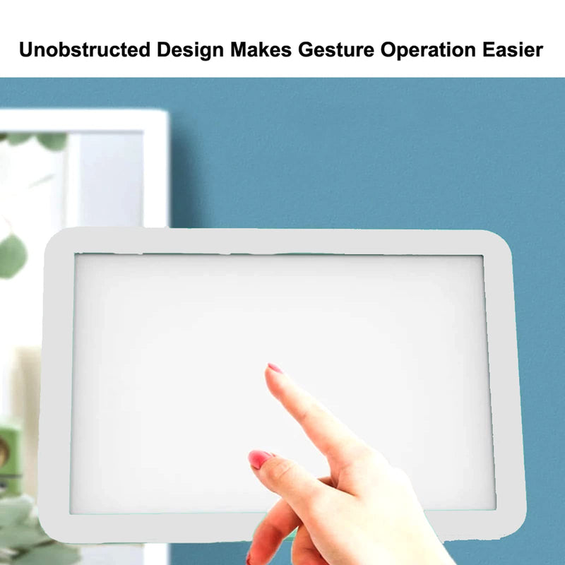 ALHBEJT Silicone case for Magic Trackpad 2 and 3 Lightweight Shockproof Soft Silicone Protective Cover Skin for Apple Wireless Touchpad Apple Magic Trackpad (White) White