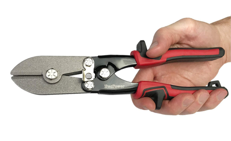 Gino Development 02-0105 TruePower 5-Blade Hand Crimper HVAC Ductwork Tool, 9-1/2"