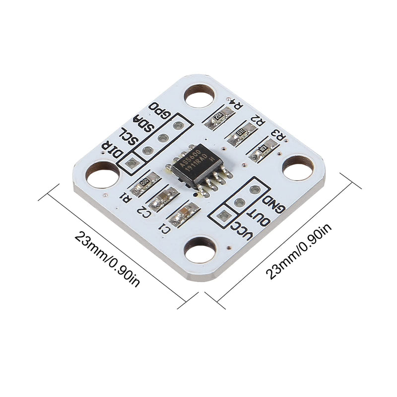 3pcs AS5600 Magnetic Encoder Magnetic Induction Angle Measurement Sensor Module 12bit high Precision