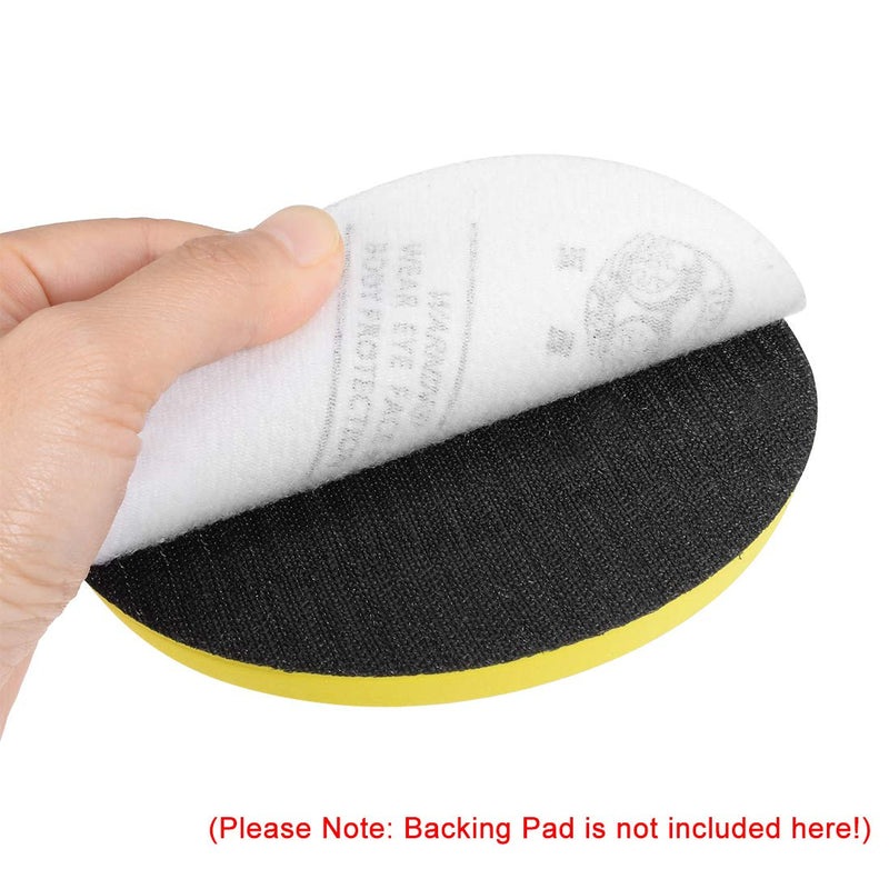 uxcell 8" Hook and Loop Sanding Discs 80/100/120/180/240/400 Grit Aluminum Oxide Sandpaper for Random Orbit Sander Dry Polishing 30pcs