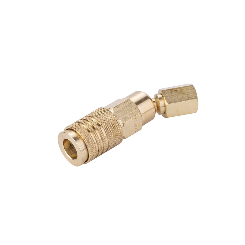 CRAFTSMAN CMXZTSG1093NB Universal 1/4-inch Female Swivel Coupler, Brass