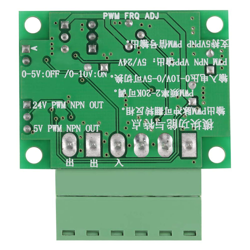Analog voltage to PWM signal converter 0-5V/0-10V Analog input voltage to 0-100% PWM signal 2KHZ-20KHZ converter module for PWM motor speed control interface circuit