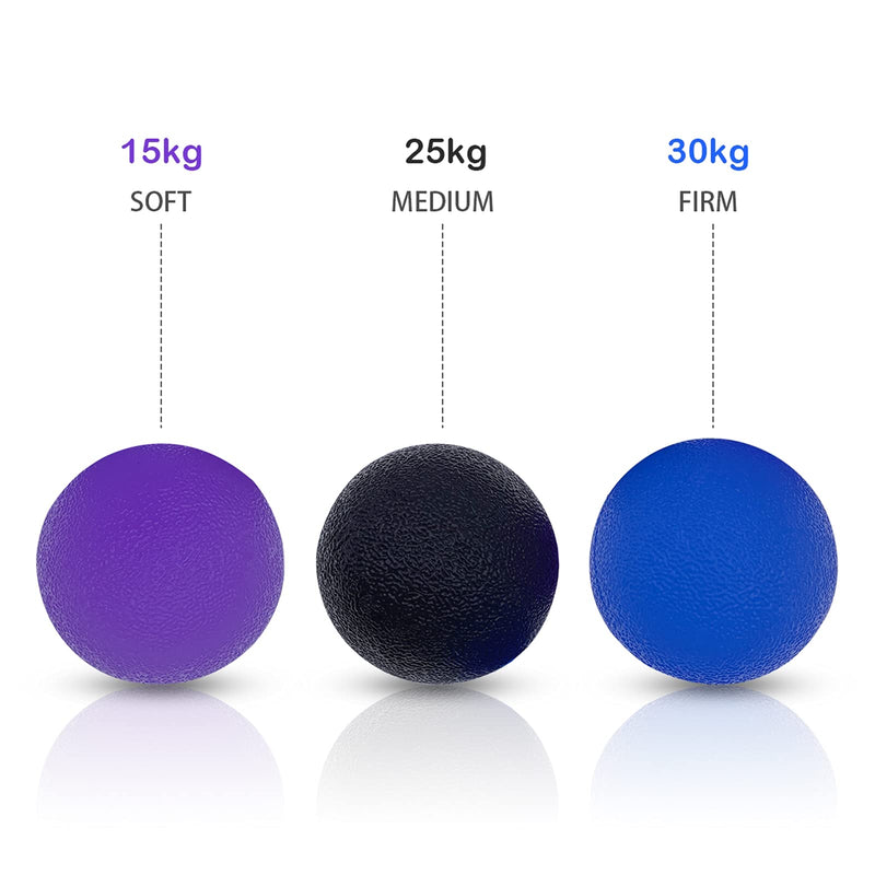 Hand Squeeze Balls Hand Grip Therapy Balls Hand Strengthen Exercise Stress Relief