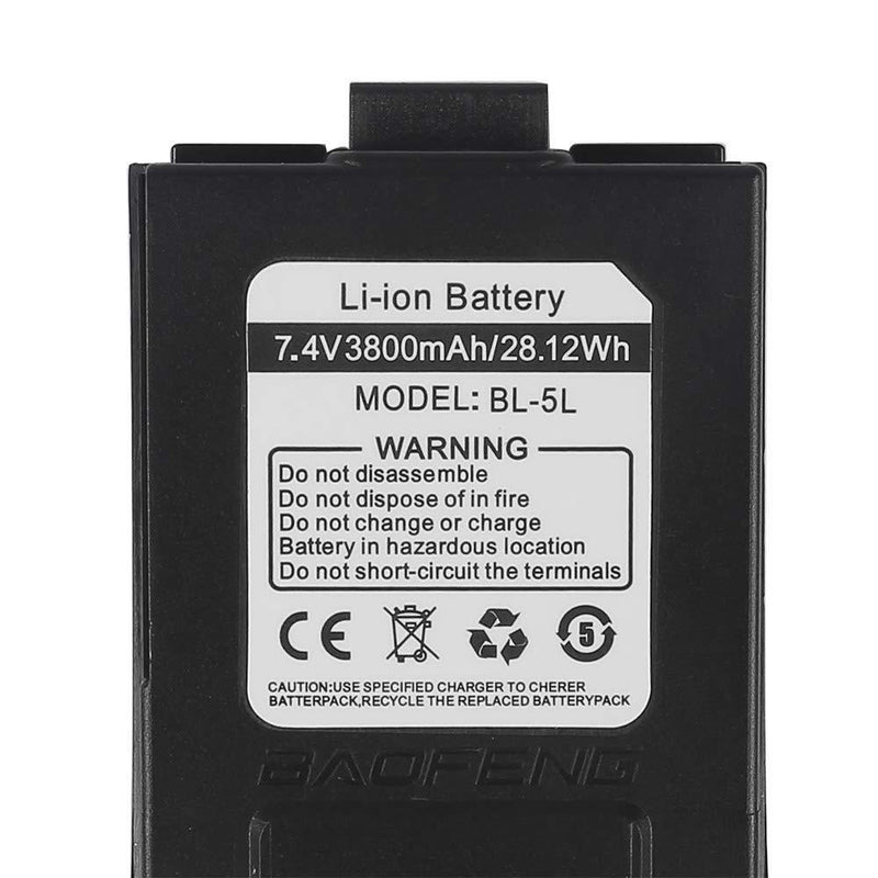 Baofeng 7.4V 3800mAh Li-ion Battery for Baofeng GT-3 & GT-3TP