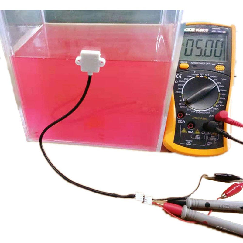 Taidacent Mini External Sticker Intelligent Non-contact Electronic Water Level Sensor High Low Level Output Liquid Level Sensor Switch for Water Tank Fish Tank