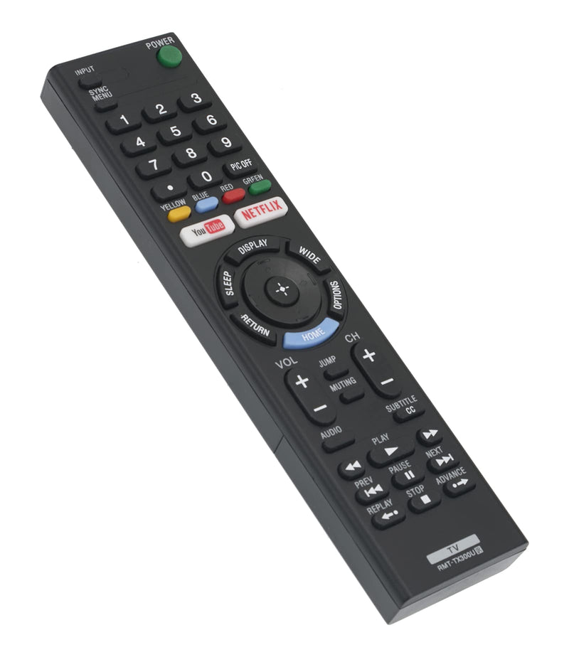 RMT-TX300U Replaced Remote fit for Sony TV KD-49X720E KD-49X700E KD-55X720E KD-55X700E KD-43X720E KD-70X690E KD-60X690E XBR49X800E XBR55X800E XBR43X800E KD50X690E XBR-49X800E