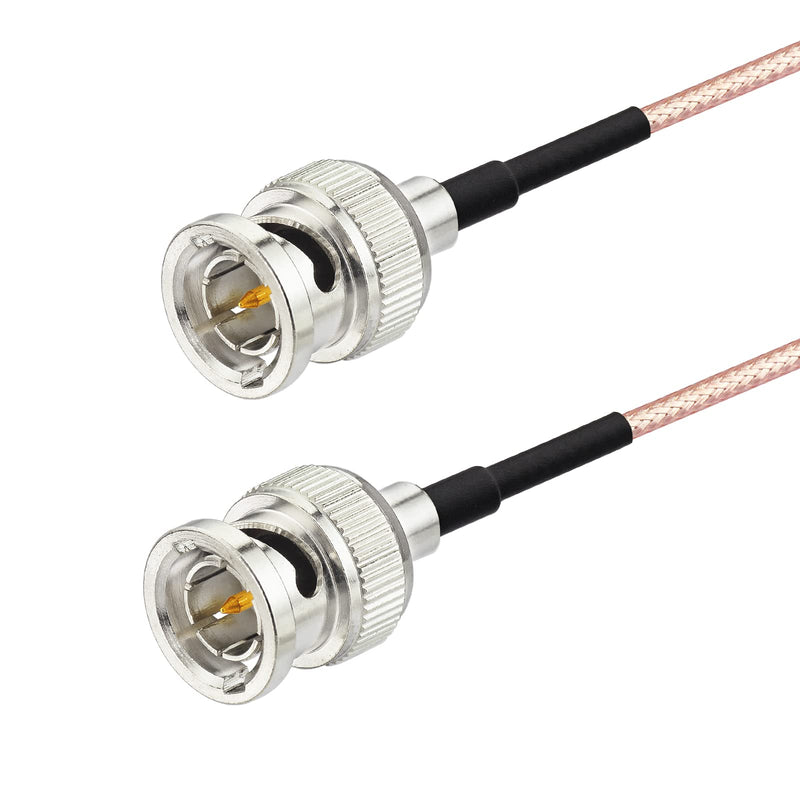 Superbat 3G HD SDI Cable BNC Cable 6 inch 75 ohm for Cameras Monitor Vedio Recorder BMCC Video Equipment Supports HD-SDI 3G-SDI 4K 8K SDI Video Cable 2Pcs 15cm