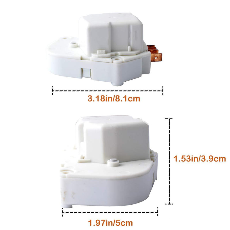 AP2592907 Refrigerators Defrost Timer for Frigidaire ,120V 6 Hour 21 Minutes 215846604 Timer Fits Fridge and Freezers by Ketofa