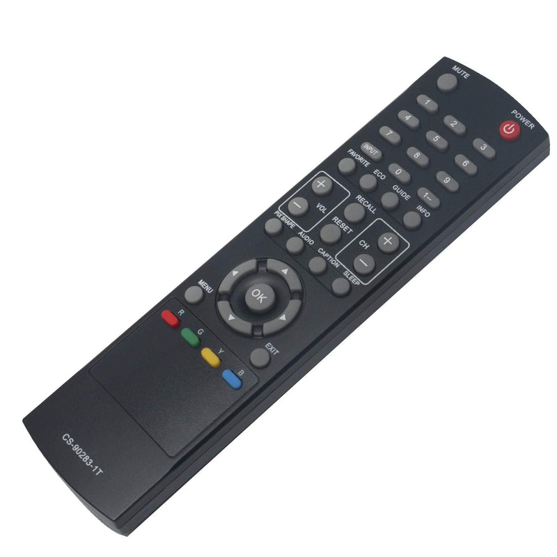 AIDITIYMI CS-90283-1T Replace Remote fo Sanyo TV DP19648 DP24E14 DP26647 DP32242 DP37649 DP39D14 DP40142 DP46848 DP50E44 DP52848 DP55441 DP55D44 DP58D34 DP65E34 FVD3924 FVF5044 HT27546 HT27547 HT32546