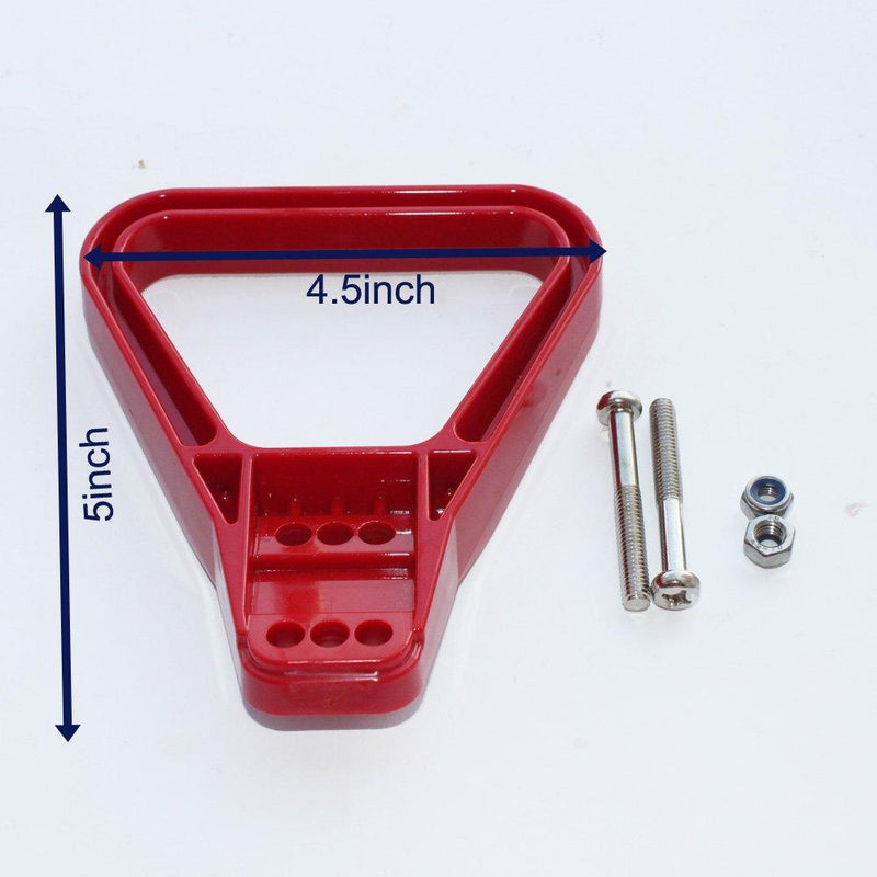 X-Haibei 1 Battery Winch Trailer Quick Connector Handle for 350 175 AMP Plug Connect Disconnect RED