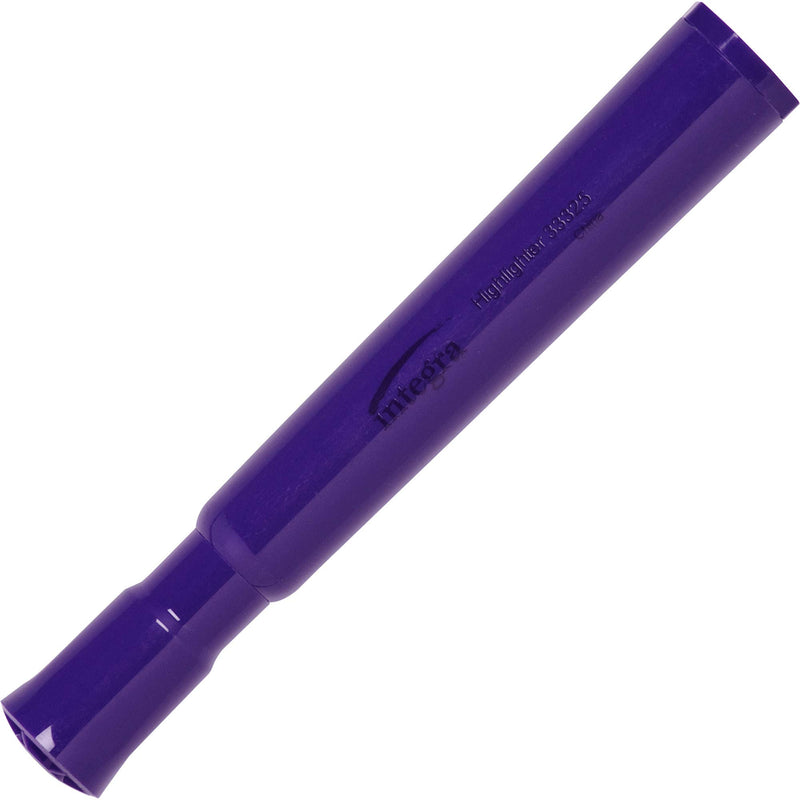 Integra Desk Highlighter, Chisel Tip, Fluorescent Purple (ITA33325)