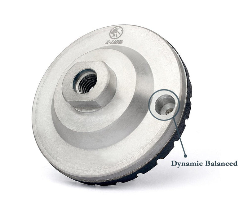 4" Concrete Diamond Cup Wheel Grinding with Aluminum Based 5/8-11 Thread 50 Grit for Angle Grinder