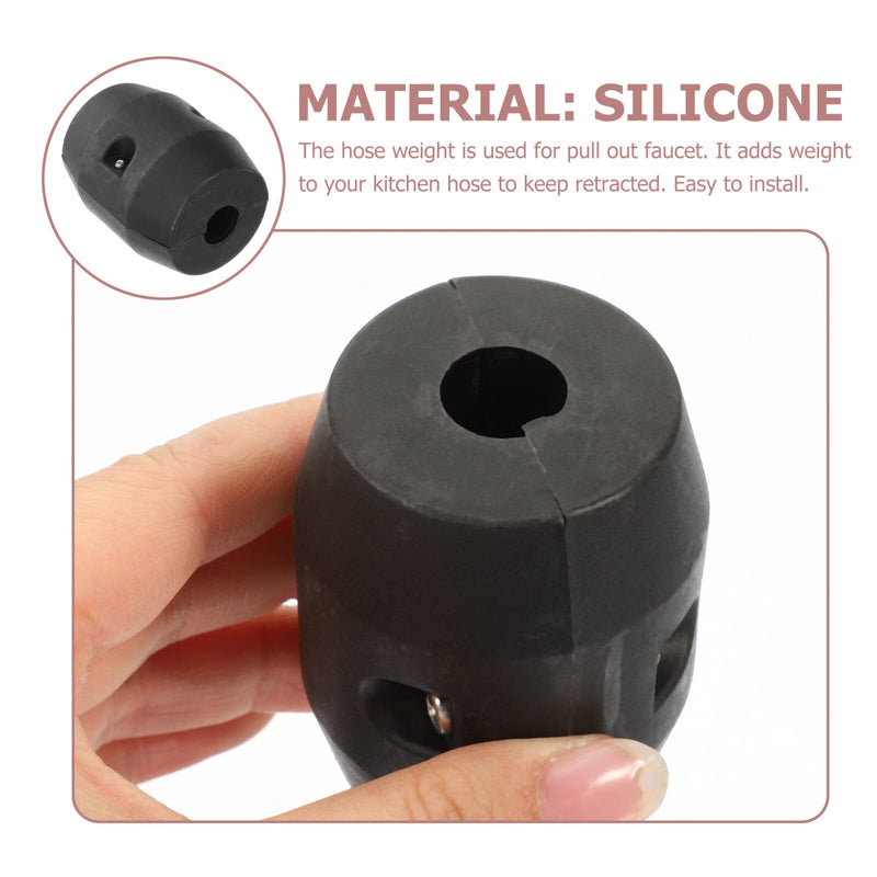 HEMOTON Faucet Weight Ball Pulldown Sink Hose Faucet Weight Replacement Kitchen Hose Weight Heavy Ball Replacement Part
