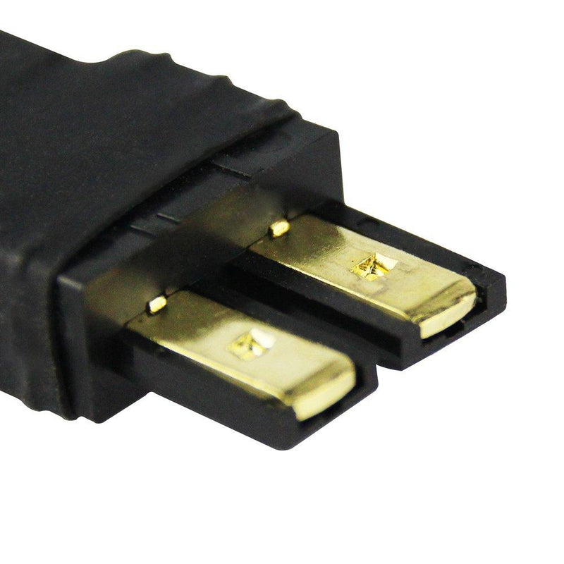OliYin 3pcs Compatible with TRX Male to XT60 Female Connector RC Wireless Charger Adapter LiPo(Pack of 3)