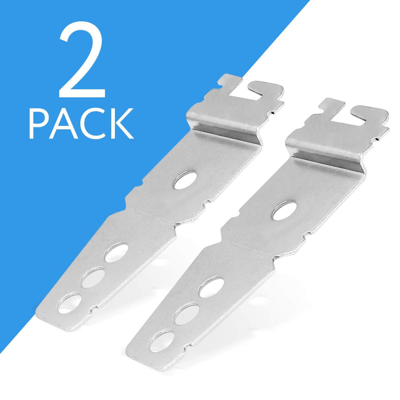 2-Pack Undercounter Dishwasher Bracket Replacement - Whirlpool -Compatible - Compare to 8269145 / WP8269145 - Replacement Dishwasher Upper Mounting Bracket