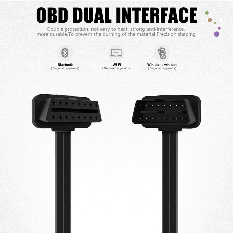 Foxwell OBD2 Extension Cable 16pin Male to Female Diagnostic Universal OBD II Convert Cable