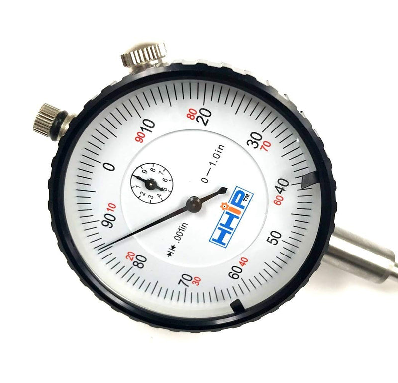 Pro Series by HHIP 4400-0001 Dial Indicator.001" Graduation, 0-100 Reading, 0-1" 0-1" Range, .001" Graduation