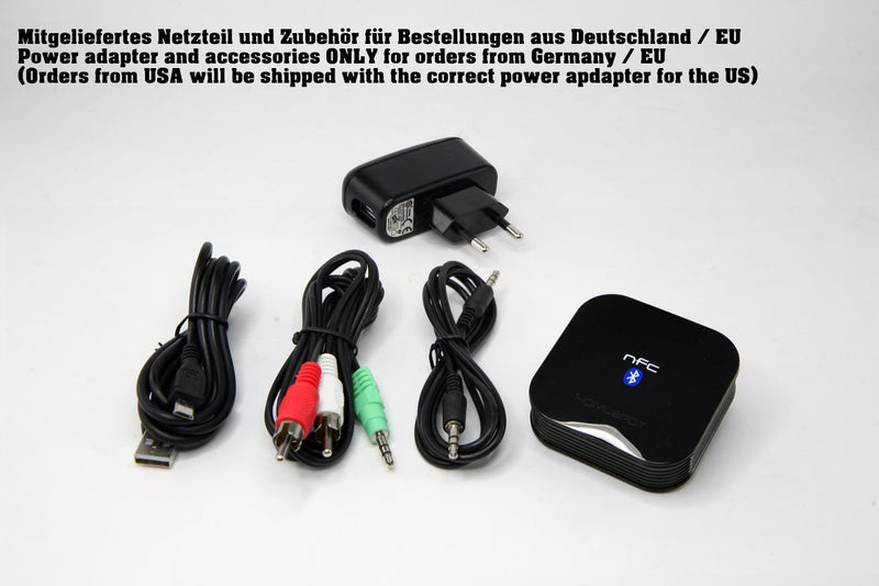 HomeSpot NFC-Enabled Bluetooth Audio Receiver for Sound System