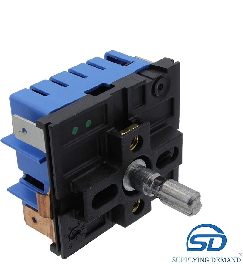 Supplying Demand WB24X25013 Range Oven Stove Surface Element Infinite Control Switch Replacement