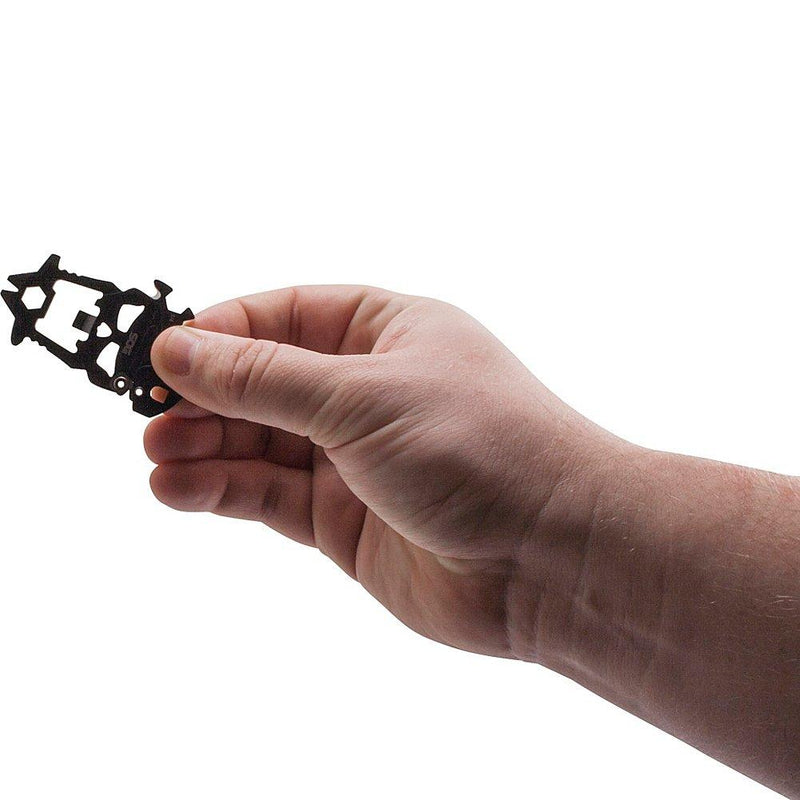 SOG MacV Tool SM1001 - Hardcased Black, 12 Tools in One: Bottle Opener, Screwdrivers